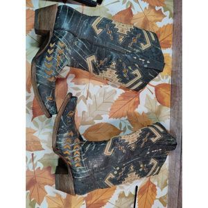 Corral Cowboy Boots Women's Size 7.5 Vintage VTG